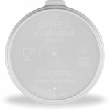 Dinex DX3000RL Turnbury Gray Reusable Lid (250/Case) - chicken pieces