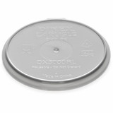 Dinex DX3000RL Turnbury Gray Reusable Lid (250/Case) - chicken pieces