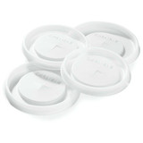  Carlisle 1110L30 Translucent Disposable Lid (1000/Case) 