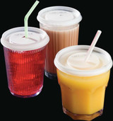 Carlisle 5109L30 Translucent Disposable Lid (1000/Case) 