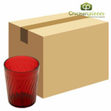  GET 2206-1-R Tahiti 6 oz. Red SAN Plastic Tumbler (72/Case) 