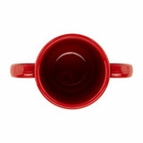  GET SN-103-RSP 8 oz. Red Sensation Tritan™ Plastic Two Handle Mug (24/Case) 