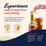 torani Torani Pistachio Flavoring Syrup Plastic Bottle 1L + Bonus Squeeze Pump 