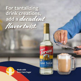 torani Torani Cane Sugar Sweetener Syrup Plastic Bottle 1L + Bonus Squeeze Pump 