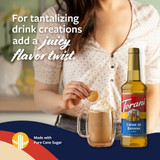 torani Torani Creme de Banana Flavoring Plastic Bottle Syrup 1L + Bonus Squeeze Pump 