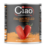 Ciao  Italian Peeled Tomatoes  With Basil Leaf 3kg- CHICKEN PIECES