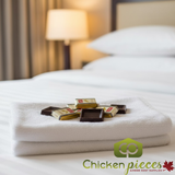 Swiss Delice Petits Suisses 72% Individually Wrapped Dark Chocolate - 1.5 kg (Minimum 260 Pieces)- chicken pieces