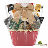 Holiday Celebration Gift Basket | Gourmet Food & Chocolate Assortment - CHICKEN PIECES