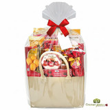 Morris National Sweet Temptations Gift Basket with Felt Tote | International Gourmet Treats Box - CHICKEN PIECES