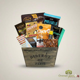 Gourmet Symphony Gift Basket | Sweet & Savory Food Basket | Cheese & Chocolate Gift Box - CHICKEN PIECES