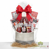 Peter & Paul's Canadian Hamper Gift Basket | Rustic Jute Basket with Maple Treats | Canadian Gifts - CHICKEN PIECES