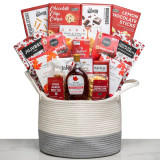 Peter & Paul's Canadian Hamper Gift Basket | Rustic Jute Basket with Maple Treats | Canadian Gifts - CHICKEN PIECES