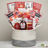 Peter & Paul's Canadian Hamper Gift Basket | Rustic Jute Basket with Maple Treats | Canadian Gifts - CHICKEN PIECES