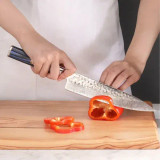 Cangshan Kita 3-Piece Knife Set | Damascus Steel Blades in Wood Gift Box - CHICKEN PIECES