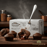 Bakersource Cla Brownie Chocolate Two-Bite Bulk 100ct 4.07kg/8.97 Lbs - CHICKEN PIECES