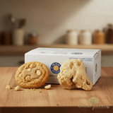 Bakersource Cla Dough Cookie White Chocolate Macadamia 57GR (128/CASE) - CHICKEN PIECES