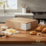 La Fraca Chocolate Croissant Mini 1.76oz (108/CASE) - Bulk Mini Pastries for Breakfast & Snacks - CHICKEN PIECES