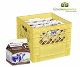 Dairyland 1% Chocolate Milk, 237ml/8 oz Single Serve (48 Case) | Bulk School & Camping Milk - CHICKEN PIECES