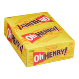 Oh Henry's Bar Chocolate  58g./2 oz  (24/CASE) | Bulk Peanut & Caramel Chocolate Bars - CHICKEN PIECES