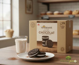 Kinnikinnick Cookie Sandwich Chocolate Gluten-Free 220g/7.76 oz  (6/CASE) - CHICKEN PIECES