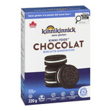 Kinnikinnick Cookie Sandwich Chocolate Gluten-Free 220g/7.76 oz  (6/CASE) - CHICKEN PIECES