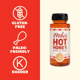Mike's Hot Honey Original 12oz squeeze bottle for pizza- CHICKEN PIECES