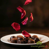 Sosa freeze dried red rose petals 5g jar for cake decor Professional food grade dried rose petals for cocktails Sosa brand crimson freeze dried roses for pastry garnish-CHICKEN PIECES