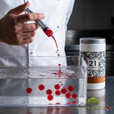 PCB Creation Sodium Citrate #21 1kg container for chefs Professional sodium citrate for cheese sauces and spherification PCB Creation brand pH buffer and emulsifying salt-CHICKEN PIECES