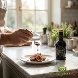 Mostocotto Mostocotto Vincotto 250 mL bottle for chefs Artisanal Italian cooked grape must syrup for gourmet cooking Mostocotto brand Vincotto for cheese pairings and meat glazes-CHICKEN PIECES