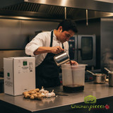 Bulk 18L container of Takuko gluten free tamari soy sauce Takuko gluten free tamari for commercial restaurant kitchens Large volume tamari soy sauce for gluten free food service-CHICKEN PIECES