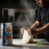 Caputo 00 Pizzeria Blue 25 kg professional flour bag Authentic Neapolitan pizza flour by Antimo Caputo 25 kg Bulk Italian double zero flour for wood fired pizza ovens-CHICKEN PIECES