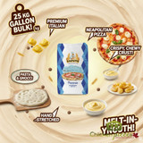 Caputo 00 Pizzeria Blue 25 kg professional flour bag Authentic Neapolitan pizza flour by Antimo Caputo 25 kg Bulk Italian double zero flour for wood fired pizza ovens-CHICKEN PIECES