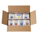 Individual 425g bag of Dr. Oetker Blue Raspberry drink crystals Dr. Oetker Peach and Apple powdered drink mix bags Assorted individual flavors of Dr. Oetker drink crystals