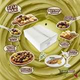 Divina pitted Frescatrano green olives 2 lb tub Buttery and mild green pitted olives for martini garnishes Bulk case of Divina Frescatrano olives for food service-CHICKEN PIECES