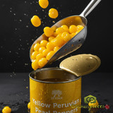 Bulk 6.6 lb container of Divina yellow Peruvian pepper pearls Sweet and tangy yellow tear-drop peppers for charcuterie boards Professional food service size yellow sweety drop peppers-CHICKEN PIECES