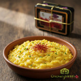 Safrante premium Spanish saffron threads 1 oz tin Authentic Grade 1 red saffron threads for professional chefs Bulk 1 oz tin of high-potency saffron for paella and risotto -CHICKEN PIECES