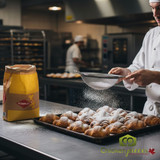 Abel & Schafer Sweet New Snow non-melt dusting sugar 10 lb box Professional moisture-resistant powdered sugar for bakeries Bulk 10 lb box of Sweet New Snow for donuts and pastries-CHICKEN PIECES