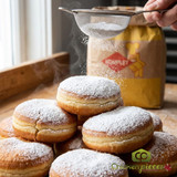 Abel & Schafer Sweet New Snow non-melt dusting sugar 10 lb box Professional moisture-resistant powdered sugar for bakeries Bulk 10 lb box of Sweet New Snow for donuts and pastries-CHICKEN PIECES