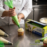 One-way 18 Inch Disposable Pastry Bags 100 Count Roll Professional Medium Piping Bags For Cake Decorating Bulk Case Of One-way Disposable Piping Bags For Bakeries-chicken Pieces