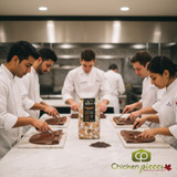 Valrhona Nyangbo 68 Percent Dark Chocolate 3 Kg Bag; Ghana Single Origin Chocolate Feves; Bulk Valrhona 68 Percent Bittersweet Chocolate.-CHICKEN PIECES