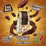 Valrhona Nyangbo 68 Percent Dark Chocolate 3 Kg Bag; Ghana Single Origin Chocolate Feves; Bulk Valrhona 68 Percent Bittersweet Chocolate.-CHICKEN PIECES