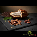 Cacao Barry Alunga 41 percent milk chocolate Pistoles in 5kg bag. Professional milk chocolate couverture Cacao Barry Alunga 5kg. Less sweet milk chocolate discs for professional pastry chefs.-CHICKEN PIECES