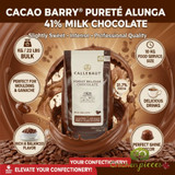 callebaut 823 milk chocolate 10 kg bag callets professional belgian milk chocolate for baking and molding bulk callebaut 31.7 percent milk chocolate for chefs-CHICKEN PIECES
