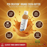 pcb creation orange coloured cocoa butter 200g bottle professional orange cocoa butter for airbrushing chocolate moulds orange fat-soluble chocolate coloring for pastry chefs-CHICKEN PIECES