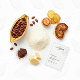 Cacao Barry Mycryo cocoa butter powder 600g canister Micronized cocoa butter for tempering chocolate Professional Mycryo powder for searing and pastry applications-CHICKEN PIECES