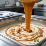 Mec3 caramel flavoring compound 4.5kg pail for gelato Professional caramel flavoring paste for baking and pastry Bulk Mec3 caramel compound for commercial kitchen use-CHICKEN PIECES