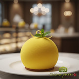 Crescendo yellow velvet cocoa butter spray 250ml can; Professional yellow matte finish spray for frozen pastry; Yellow suede effect spray for entremets.-CHICKEN PIECES