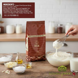 Irca 1kg bag of white chocolate mousse mix; Professional Italian mousse powder for pastry; Bulk white chocolate mousse base-CHICKEN PIECES