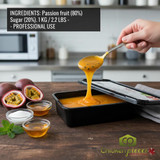 Matisse 1kg container of passion fruit puree; Professional yellow passion fruit puree for pastry; Bulk passion fruit base for cocktails-CHICKEN PIECES