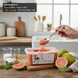 Sicoly 1kg tub of frozen pink guava puree; Professional pink guava puree for pastry; Bulk frozen tropical fruit base-CHICKEN PIECES
